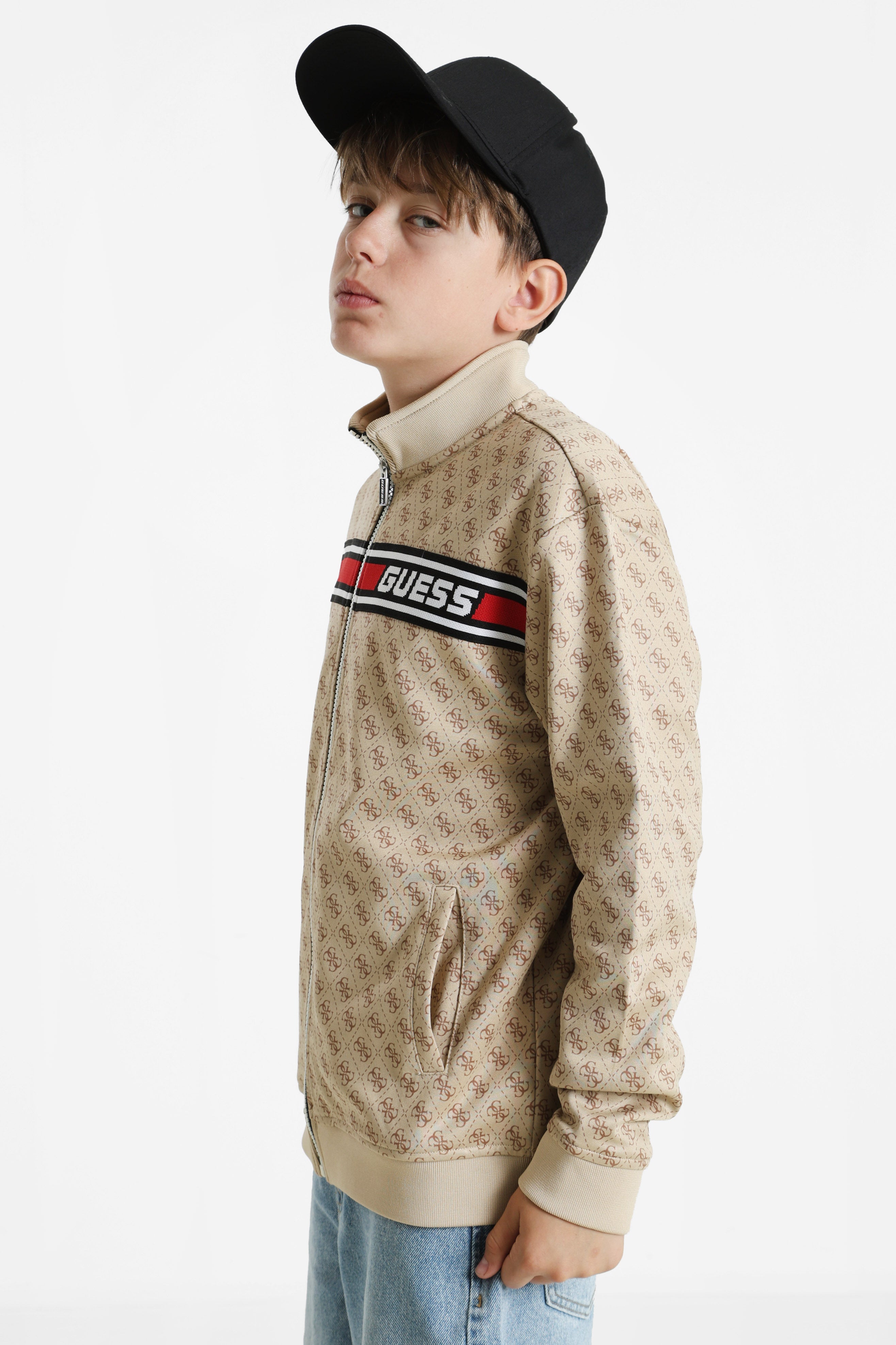 Trainingsjacke - Beige