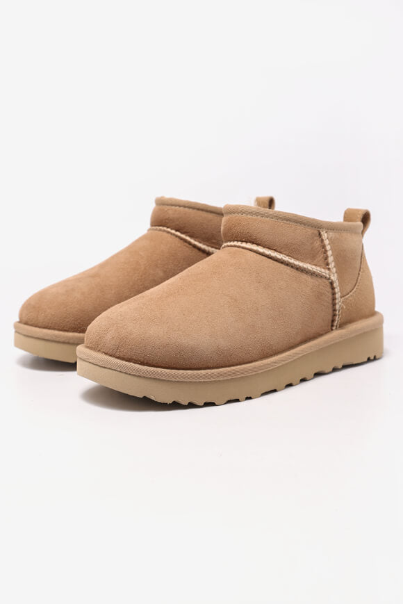 Classic Ultra Mini gefütterte Winterstiefelette - Sand