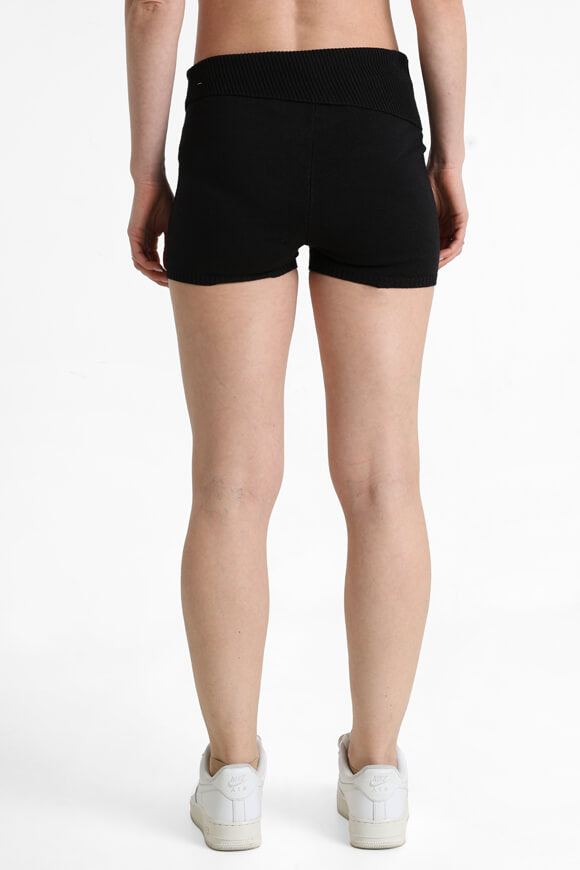 Pantaloncini in maglia - Nero