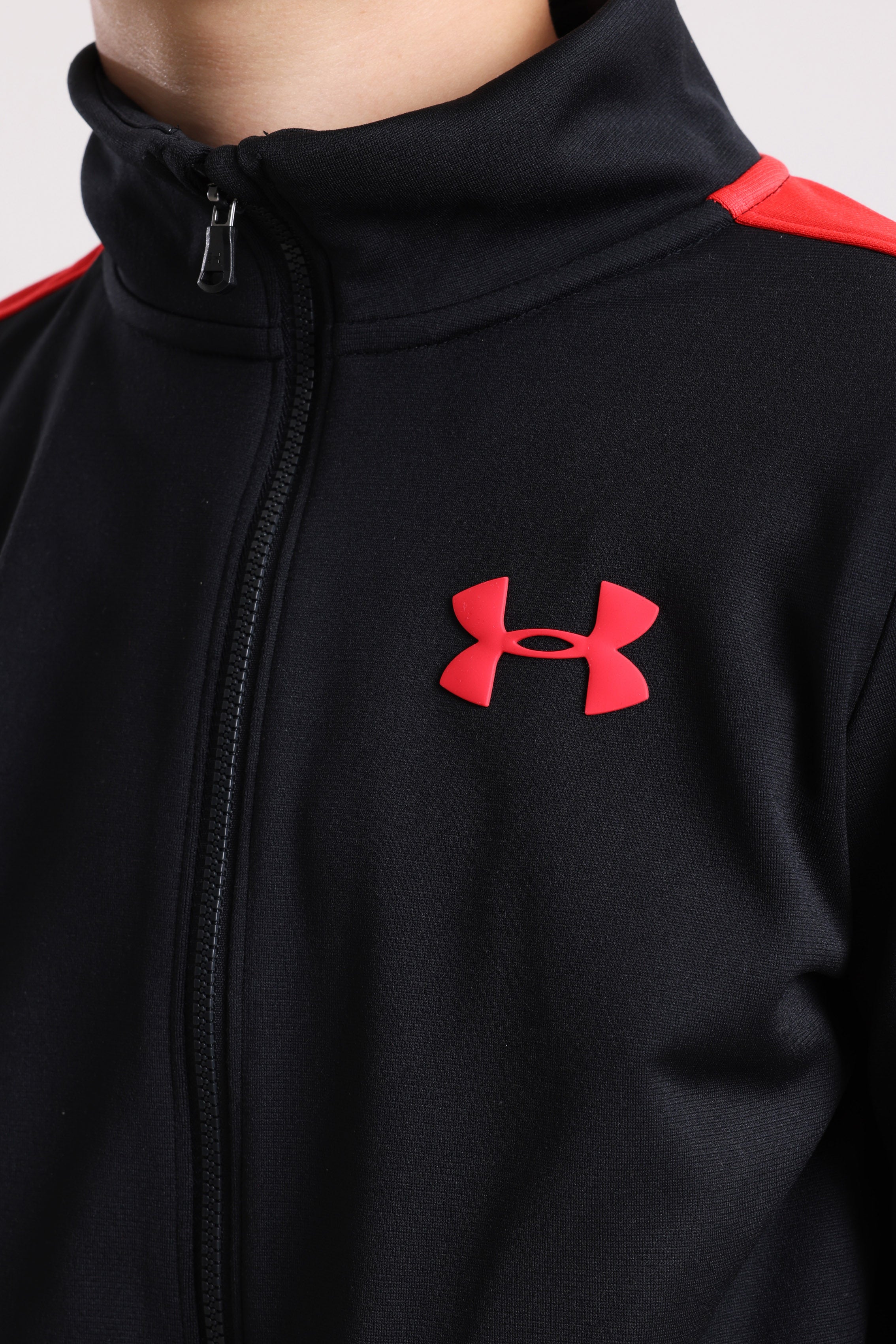 Trainingsjacke - Black + Red