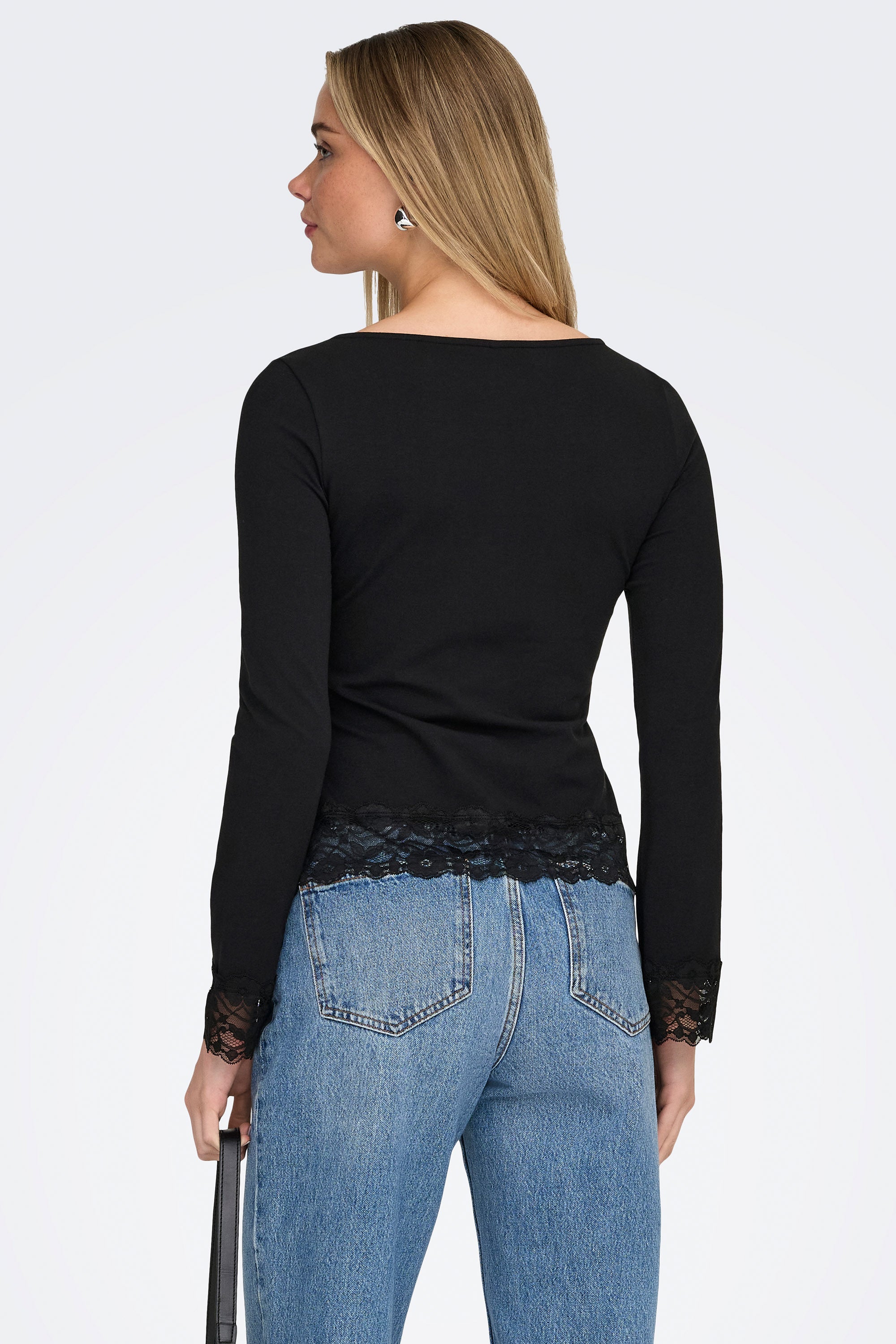 ONLLIVE Langarmshirt - Black