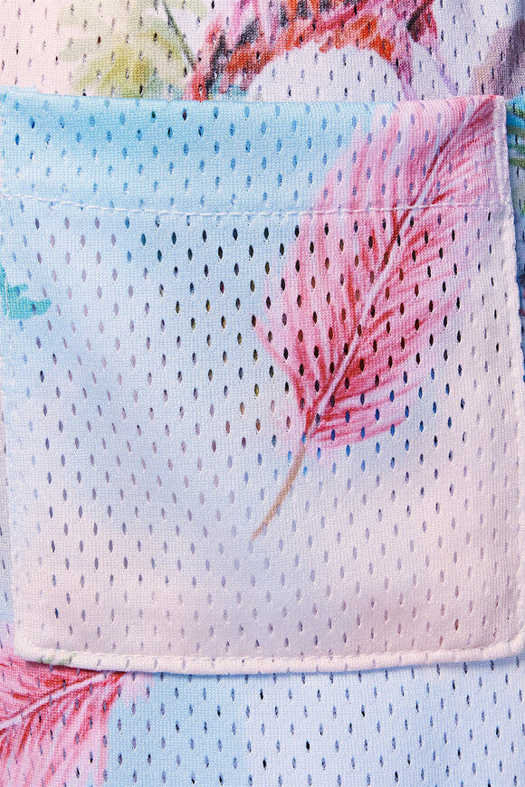 Short en mesh - Sail + Glacier Blue