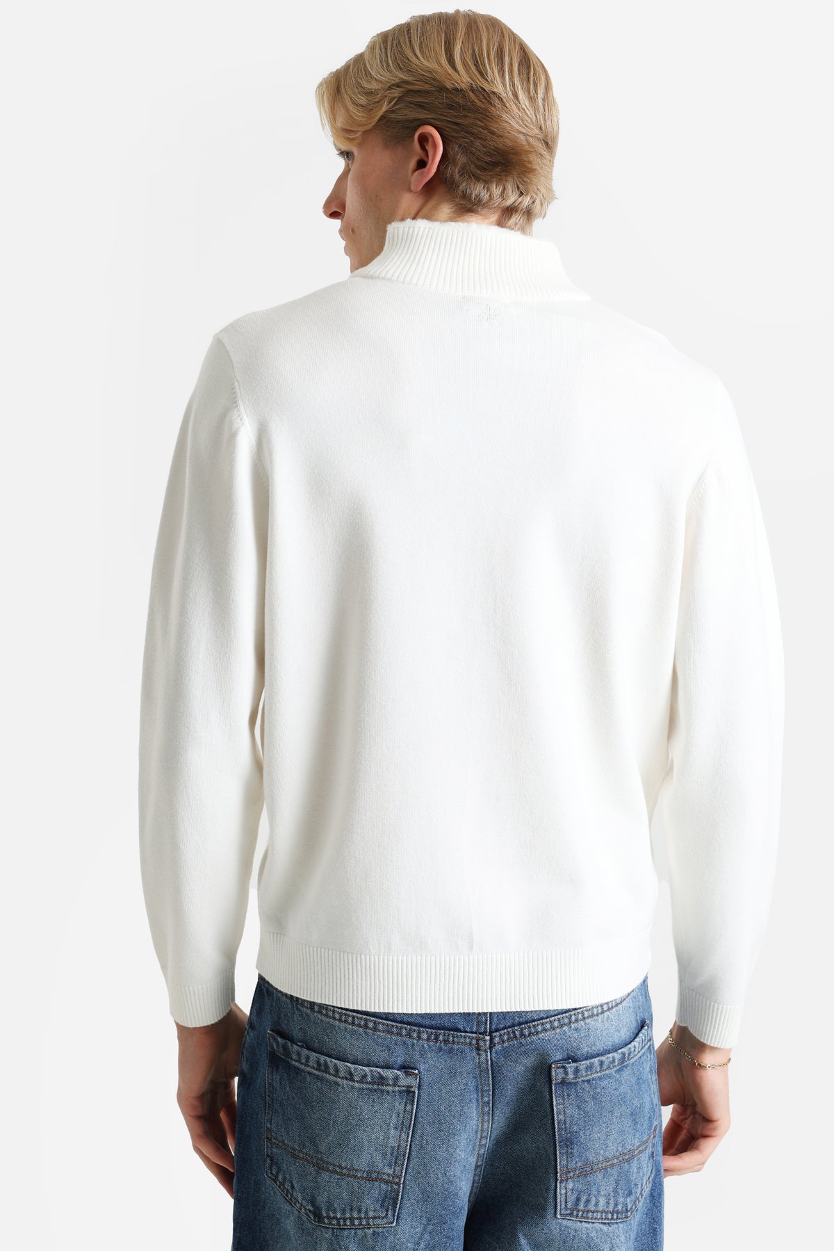 Strickpullover - Offwhite