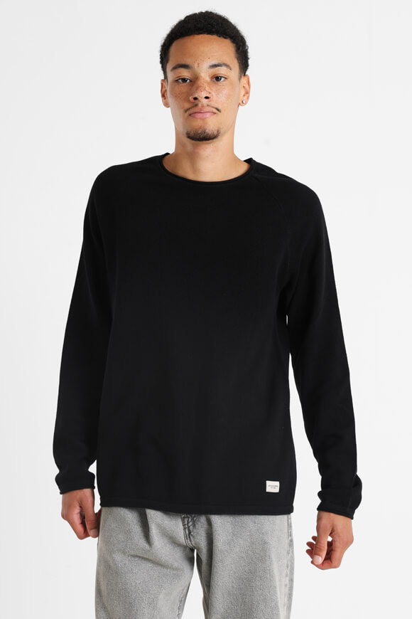 Ehill pull en tricot fin - Black