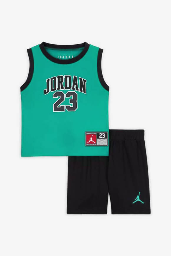 Baby-Set - Washed Teal + Black