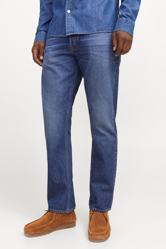 Chris Relaxed Fit Jeans L32 - Blue Denim