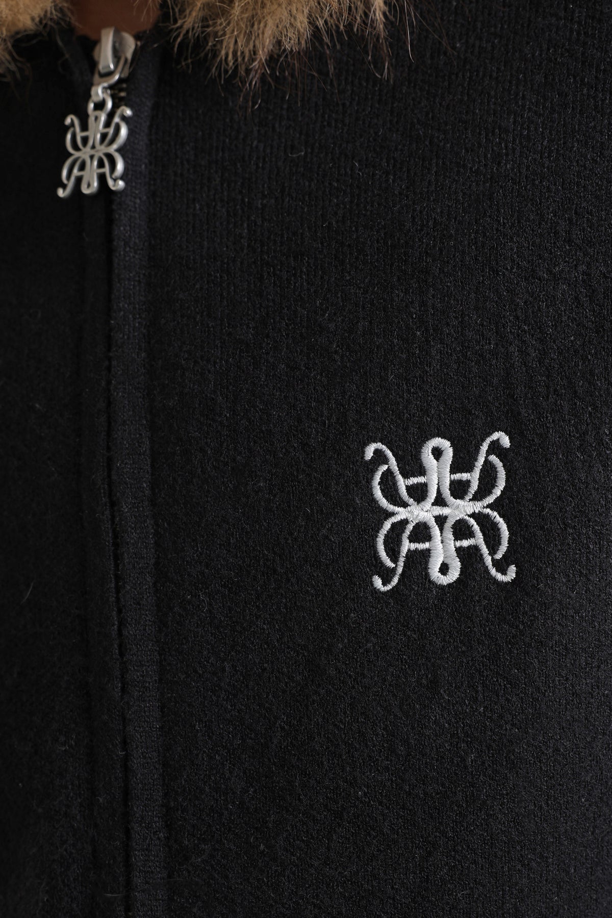 Strickjacke - Schwarz