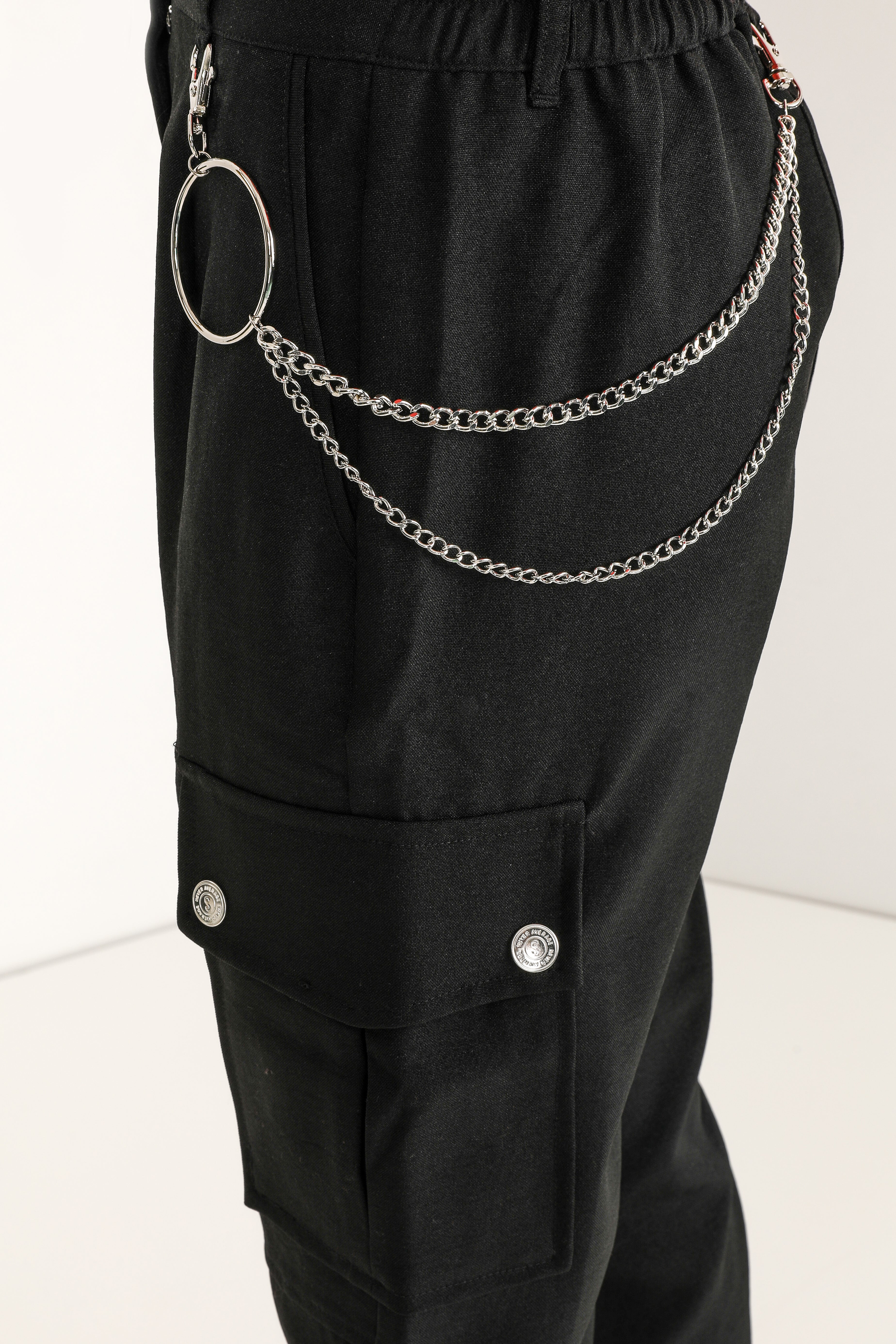 Pantalon cargo - Noir