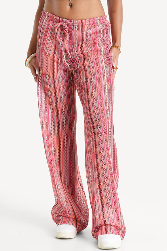 Pantaloni all'uncinetto - Rosa