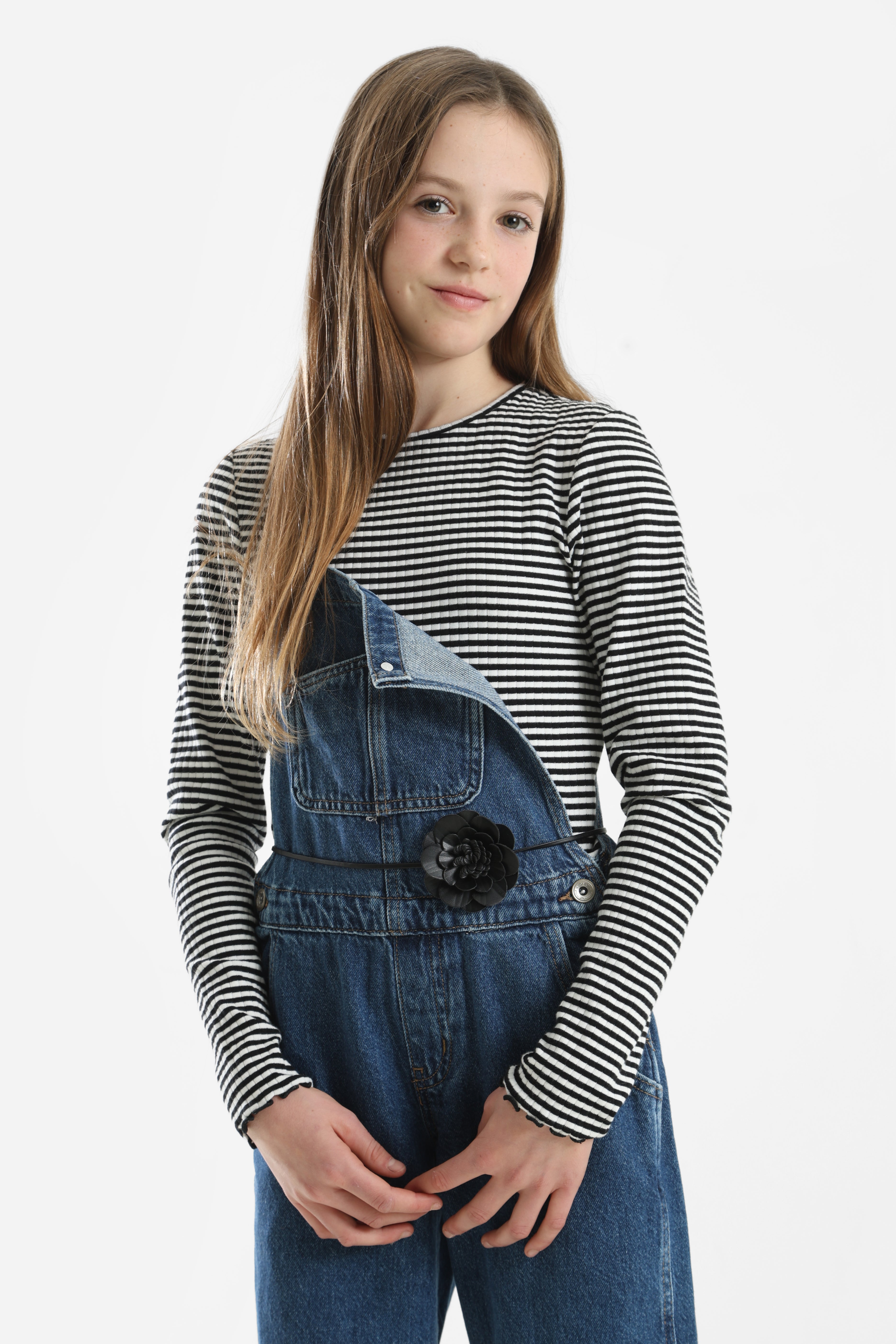 KOGDIXI Langarmshirt - Black + Cloud Dancer