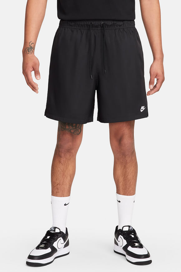 Club tracksuit shorts - Black + White