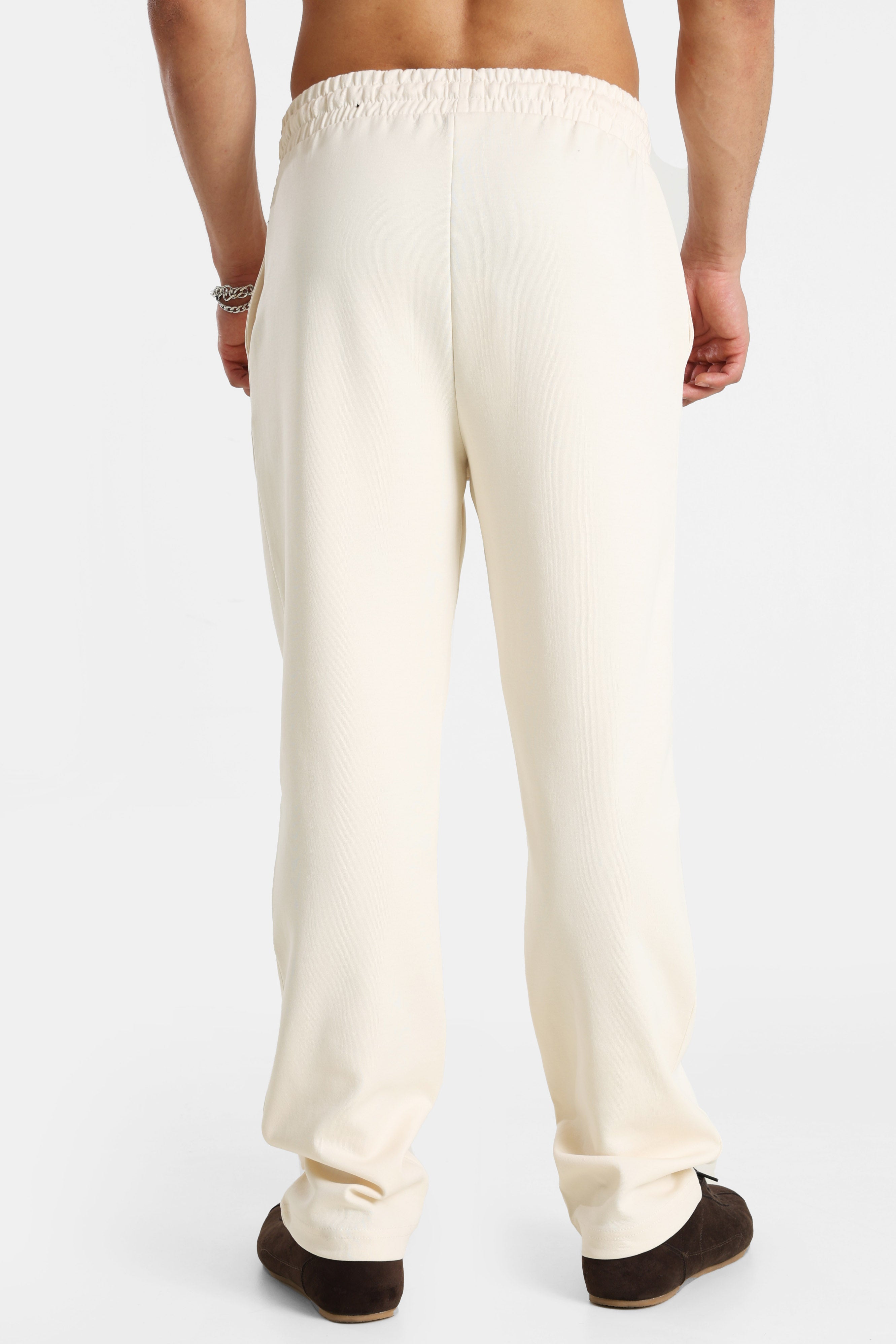 Pantaloni in felpa - Beige