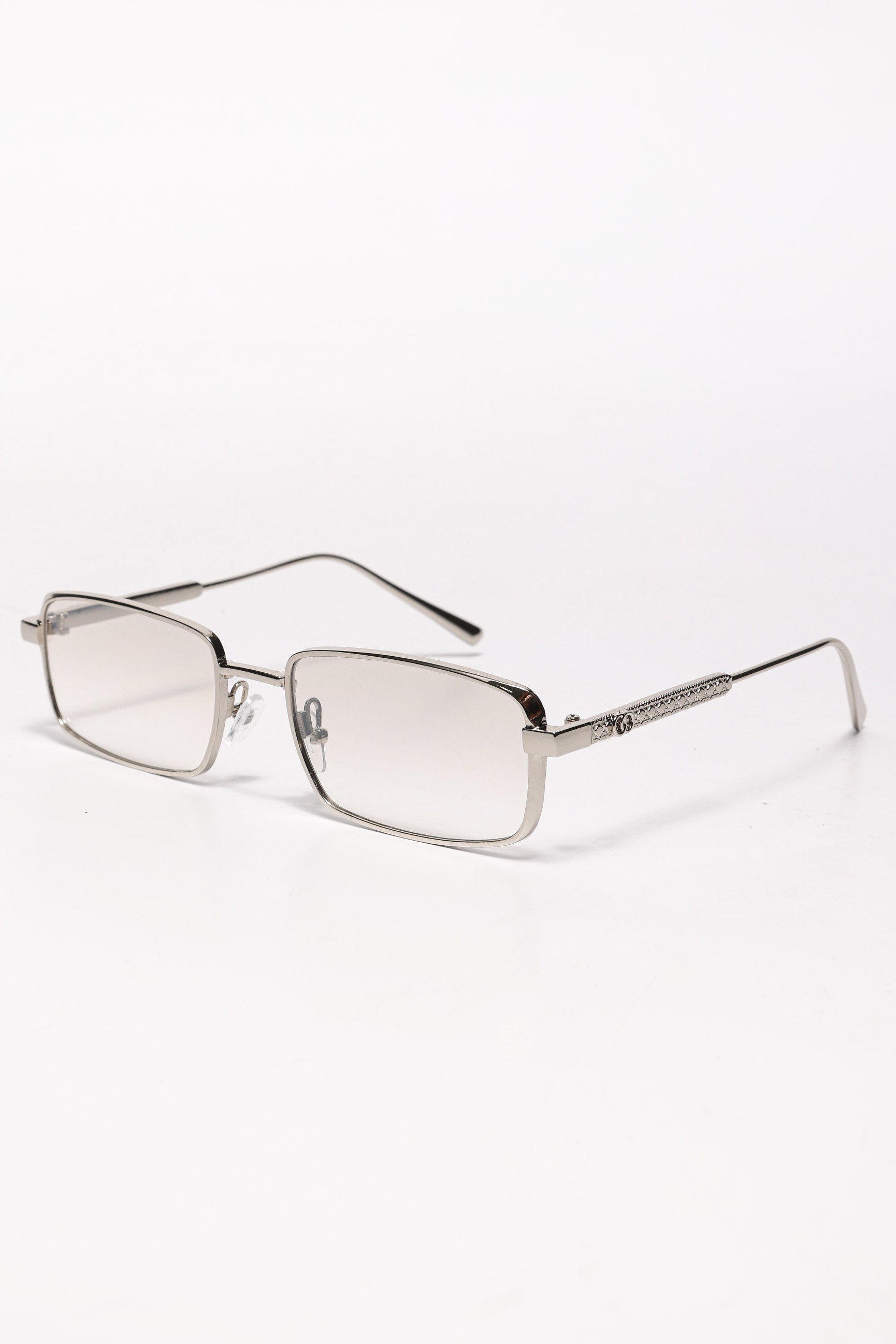 Brille - Silver + Light Grey
