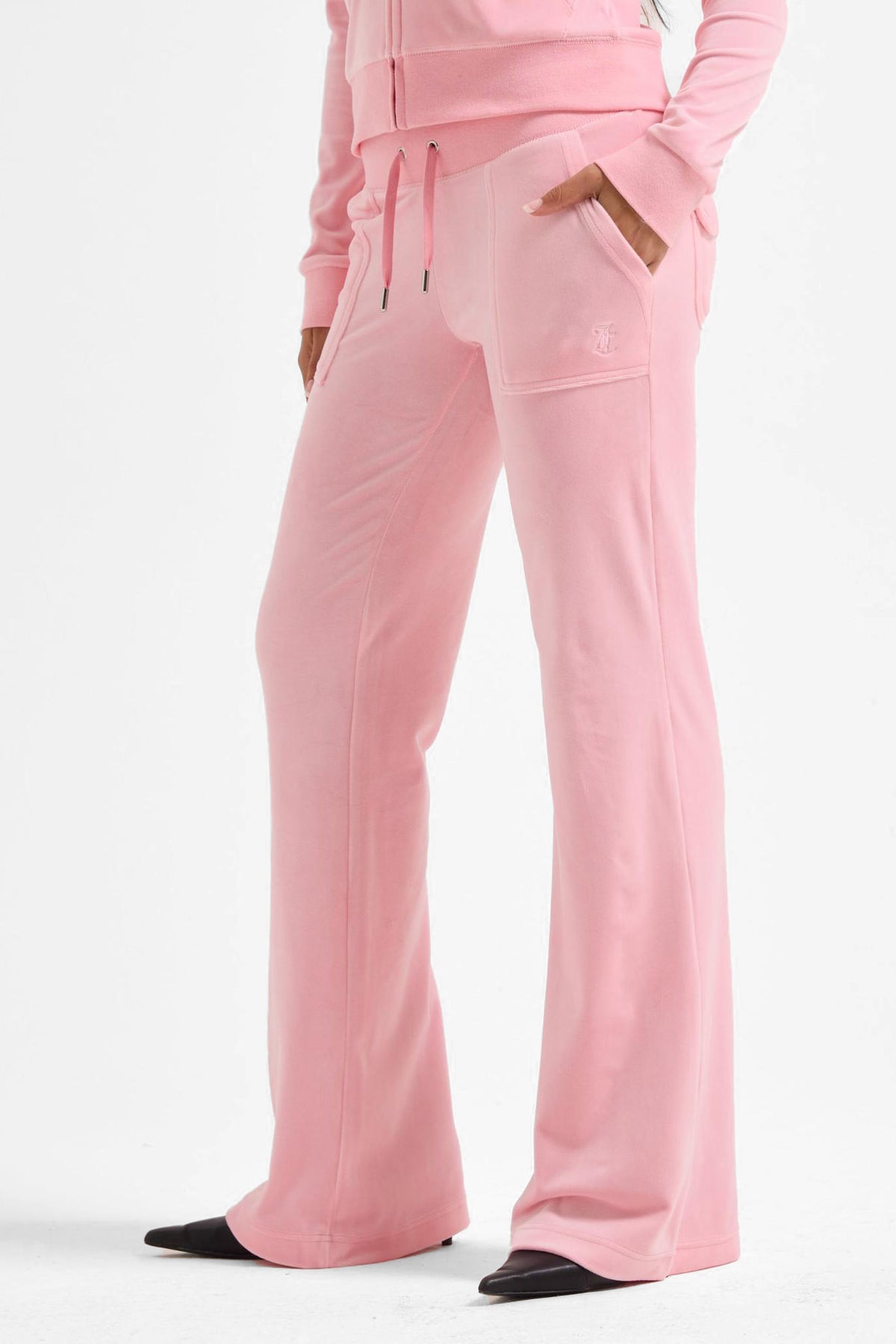 Layla corduroy flare trousers - Juicy Pink