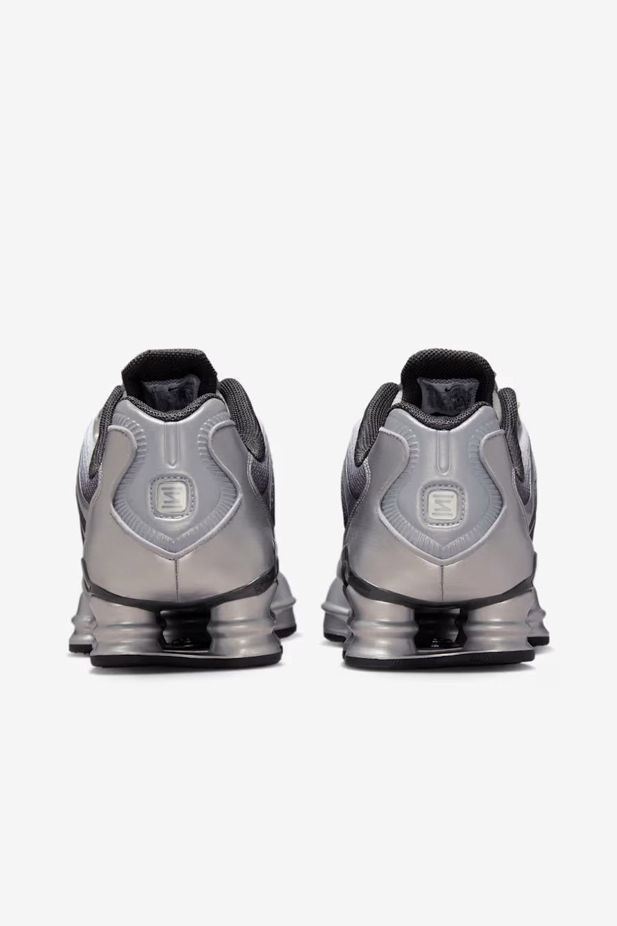 Shox TL Print sneakers - Metallic Silver + Summit White