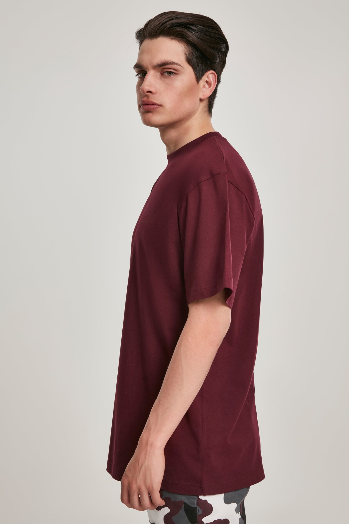 T-Shirt ample - Aubergine