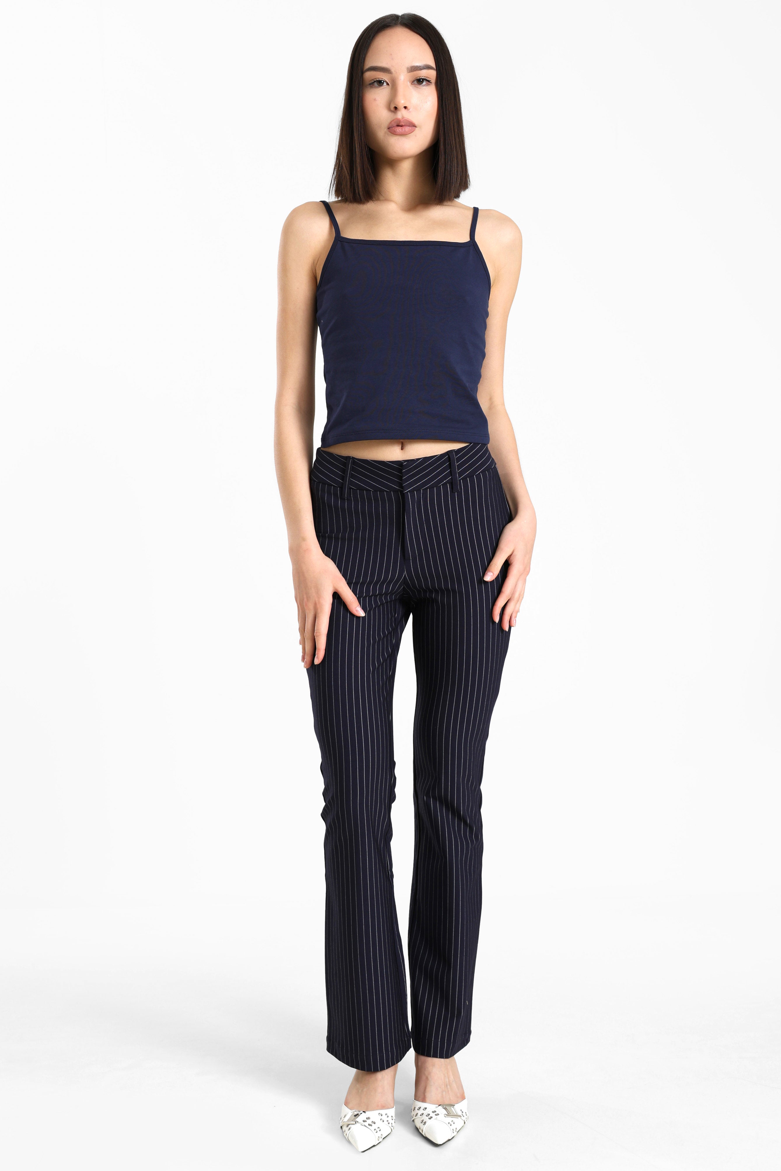 Flare-Hose - Bleu marine