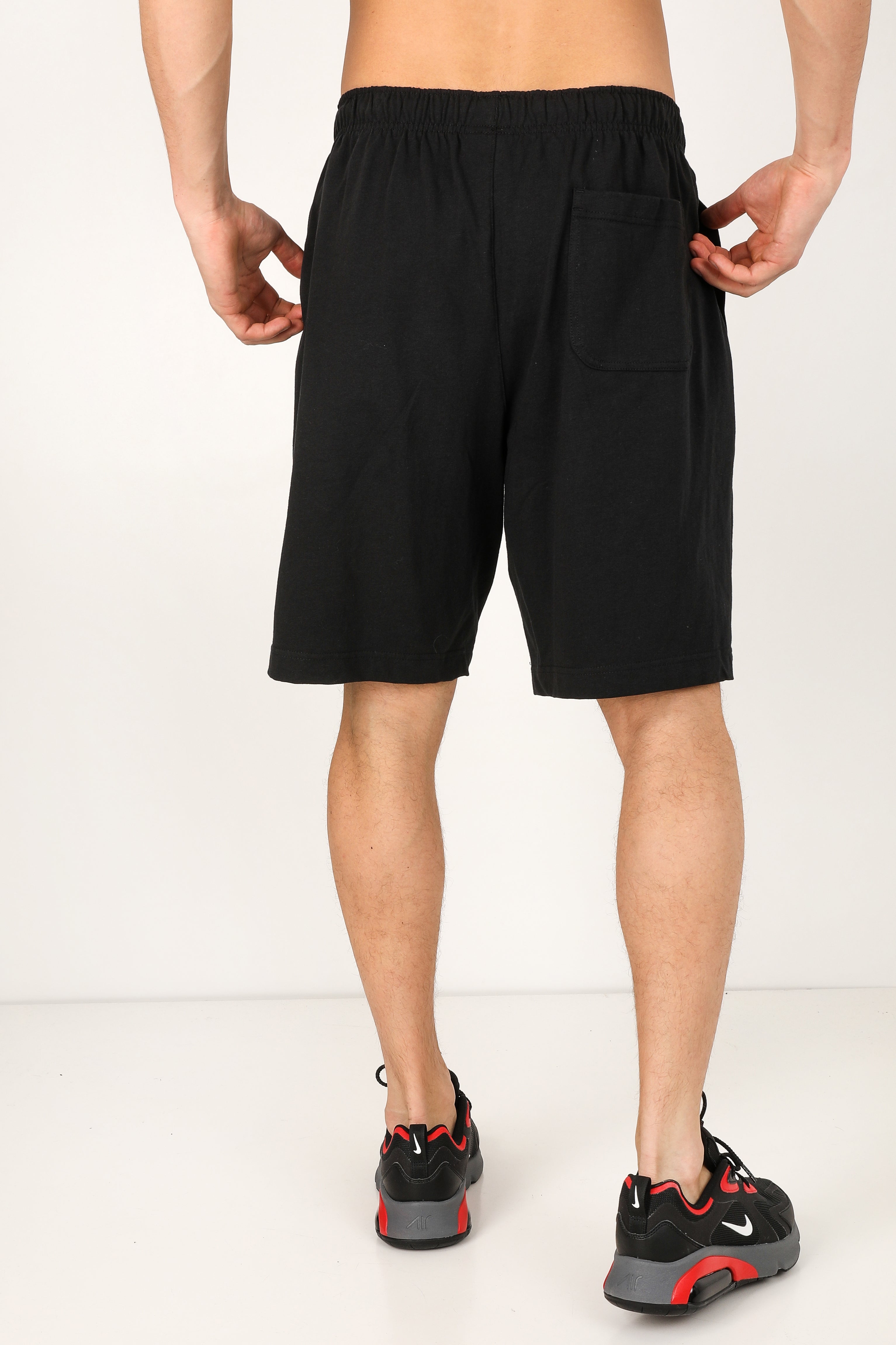 Sweatshorts - Schwarz