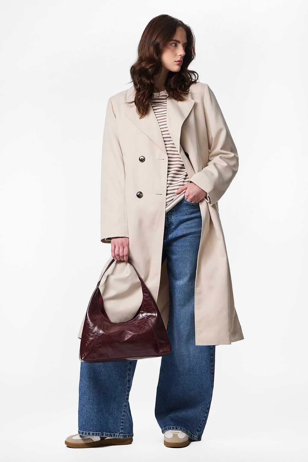 Trenchcoat - Silver Gray