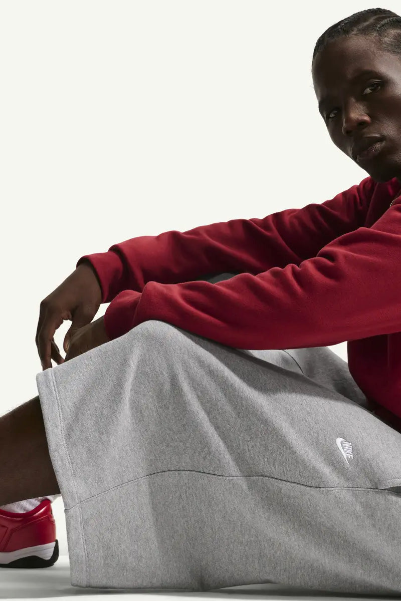 Sportswear Club Sweatshorts - Smoke Grey + White