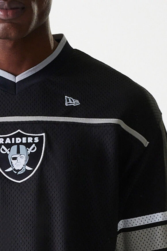 Mesh T-Shirt - Black + Grey