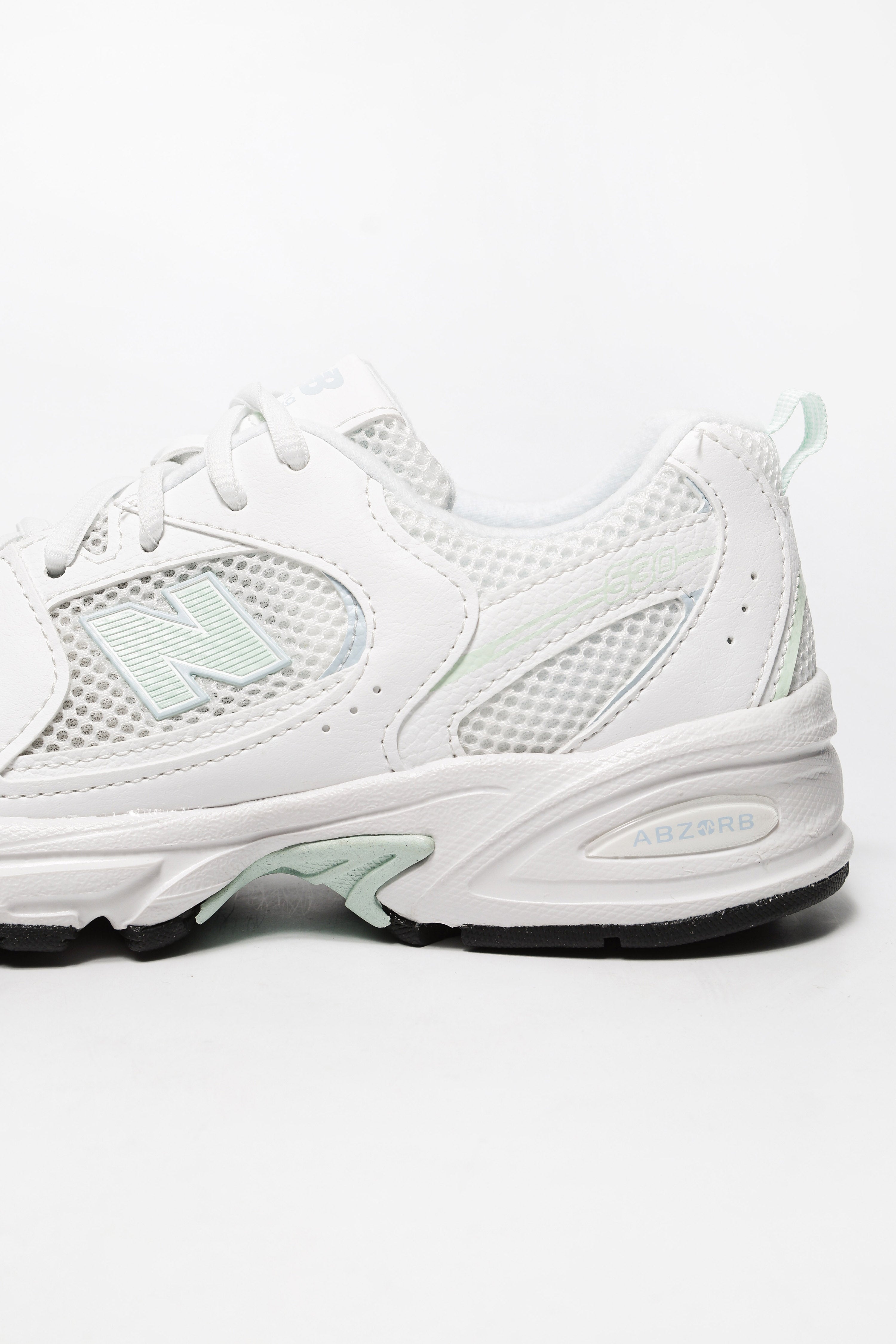 G 530 sneakers - White + Light Green