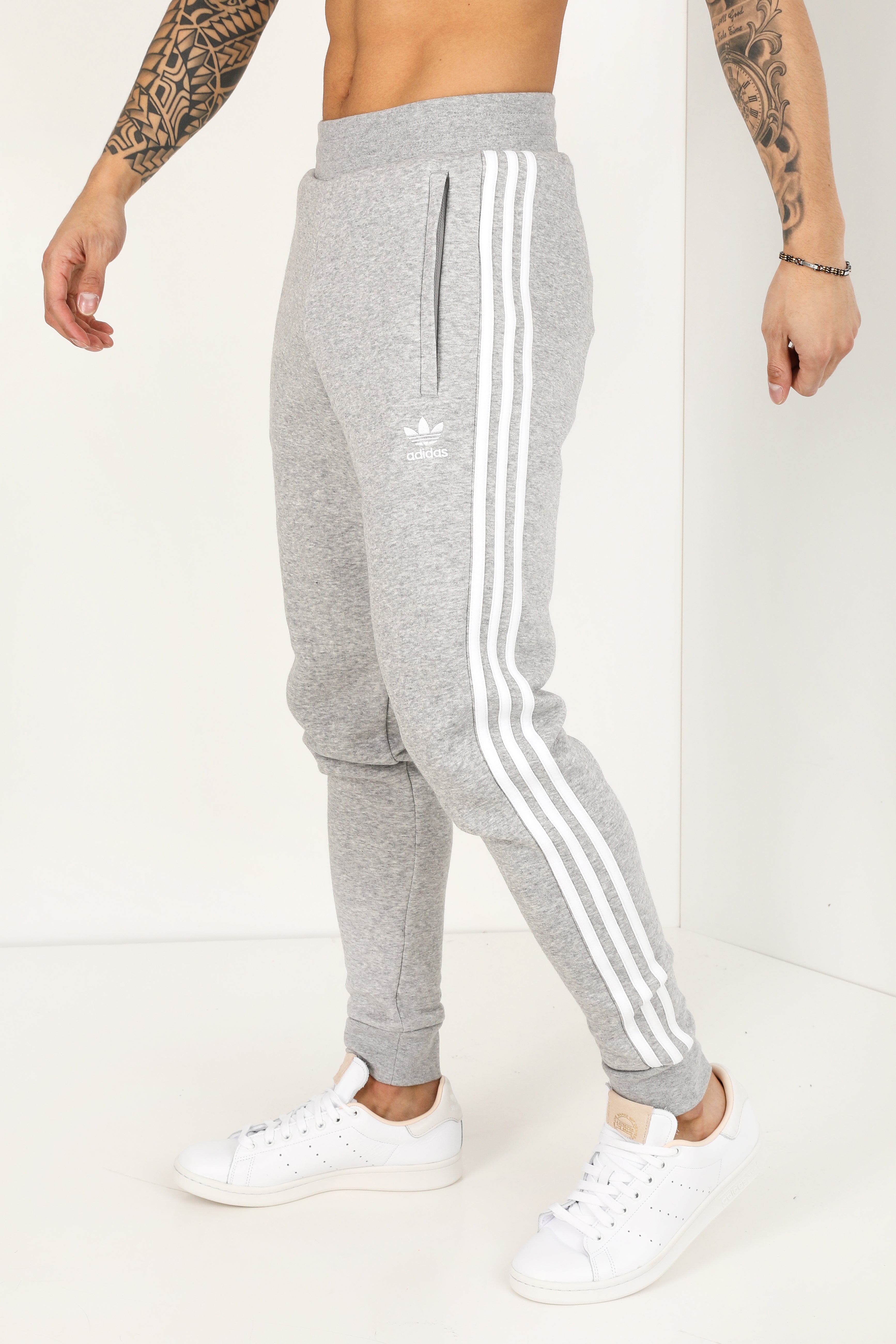 Sweathose - Grau meliert