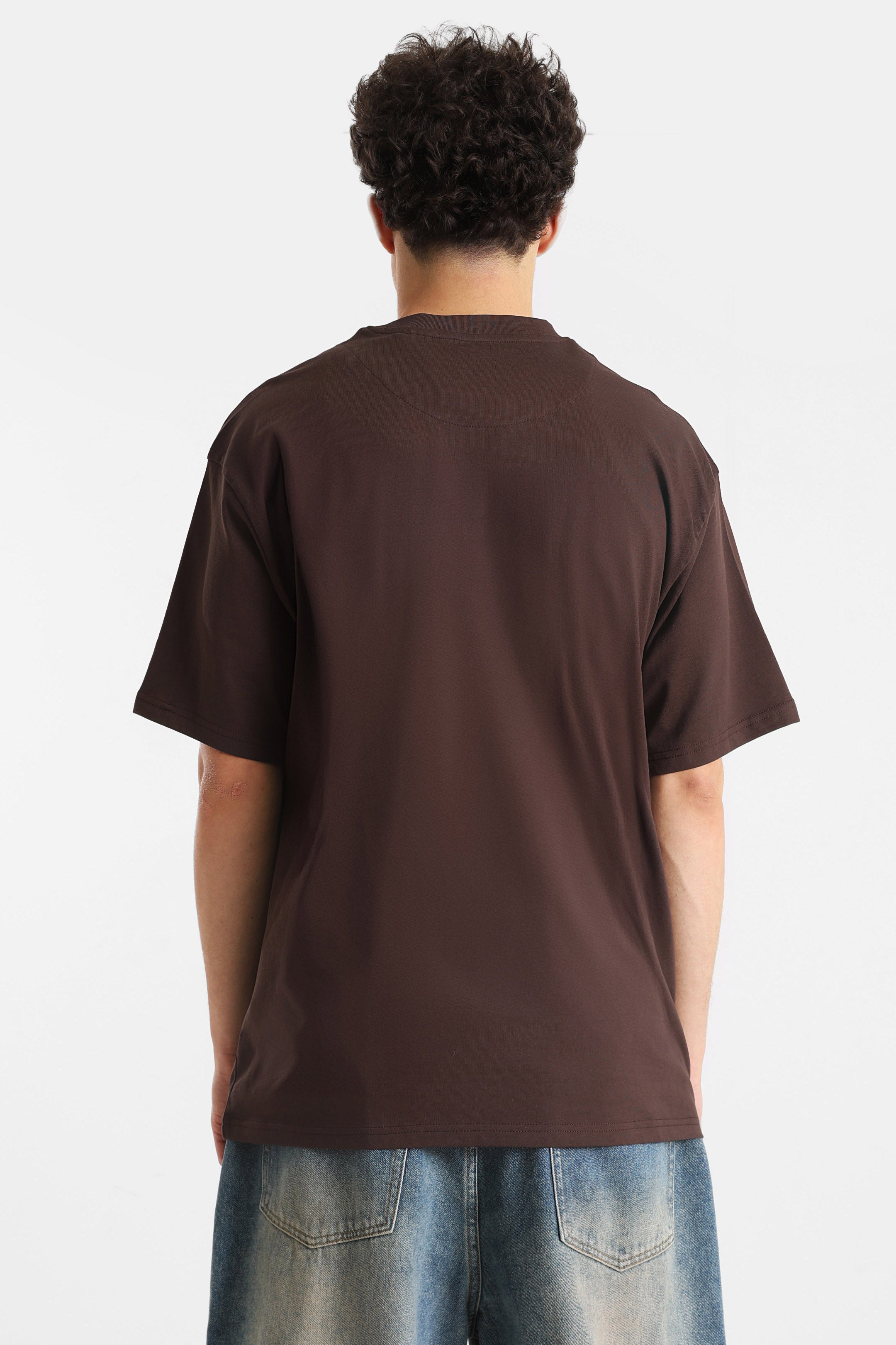 Oversize T-Shirt - Brown