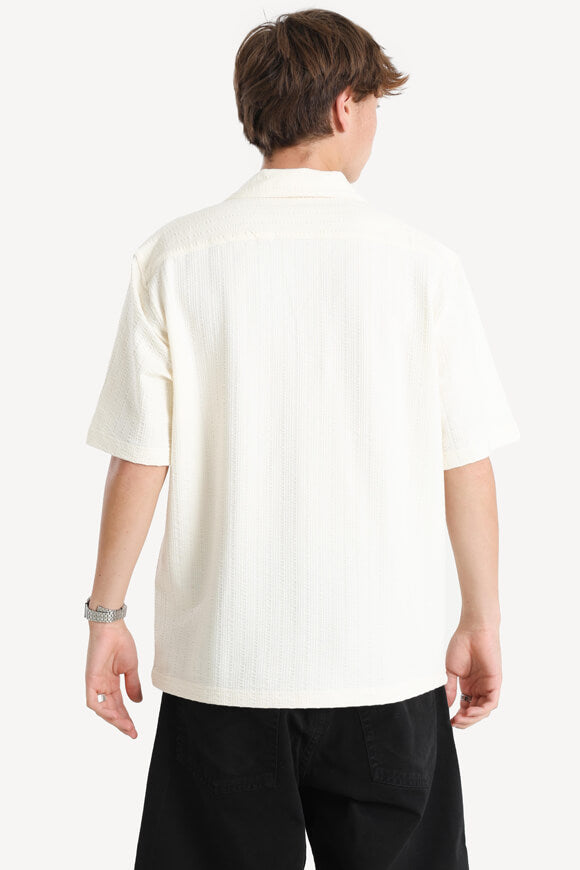 ONSMALES polo in structured fabric - Egret