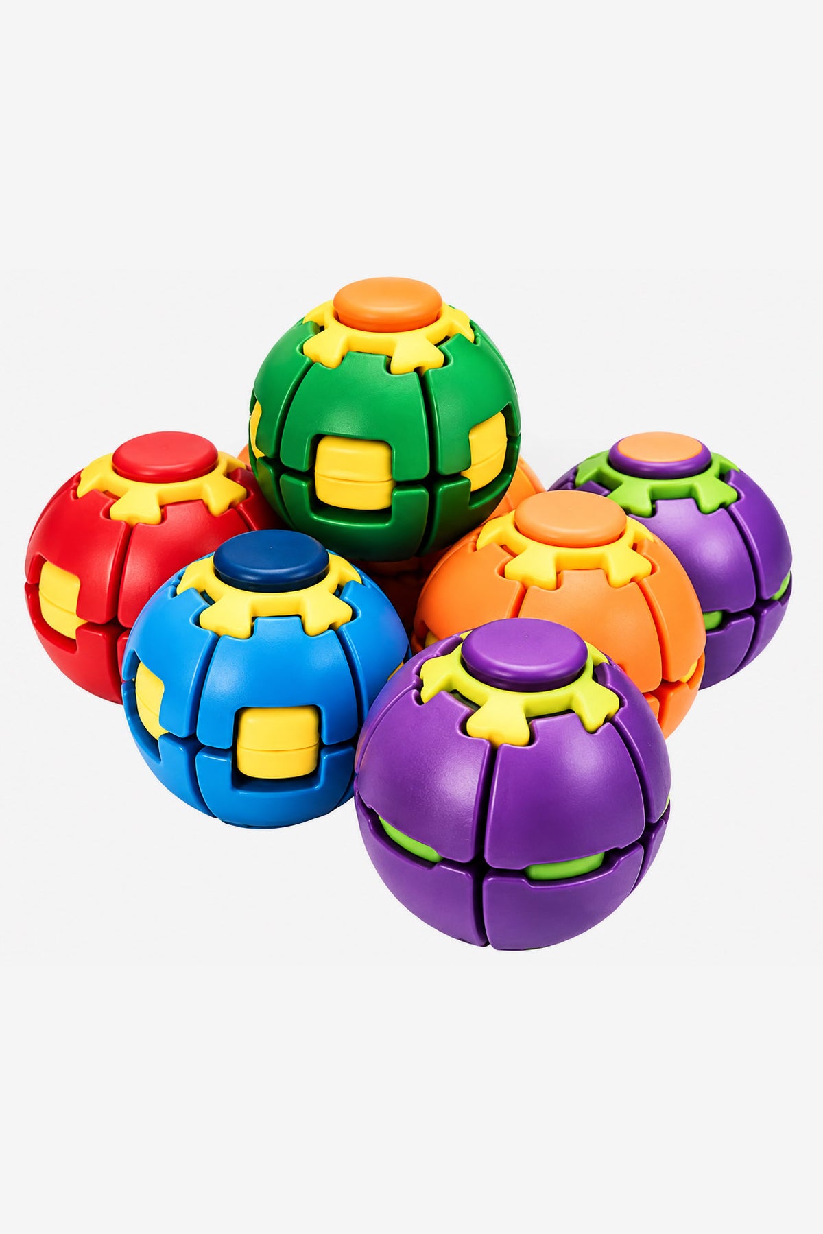 Balle rotative anti-stress - Multicolor