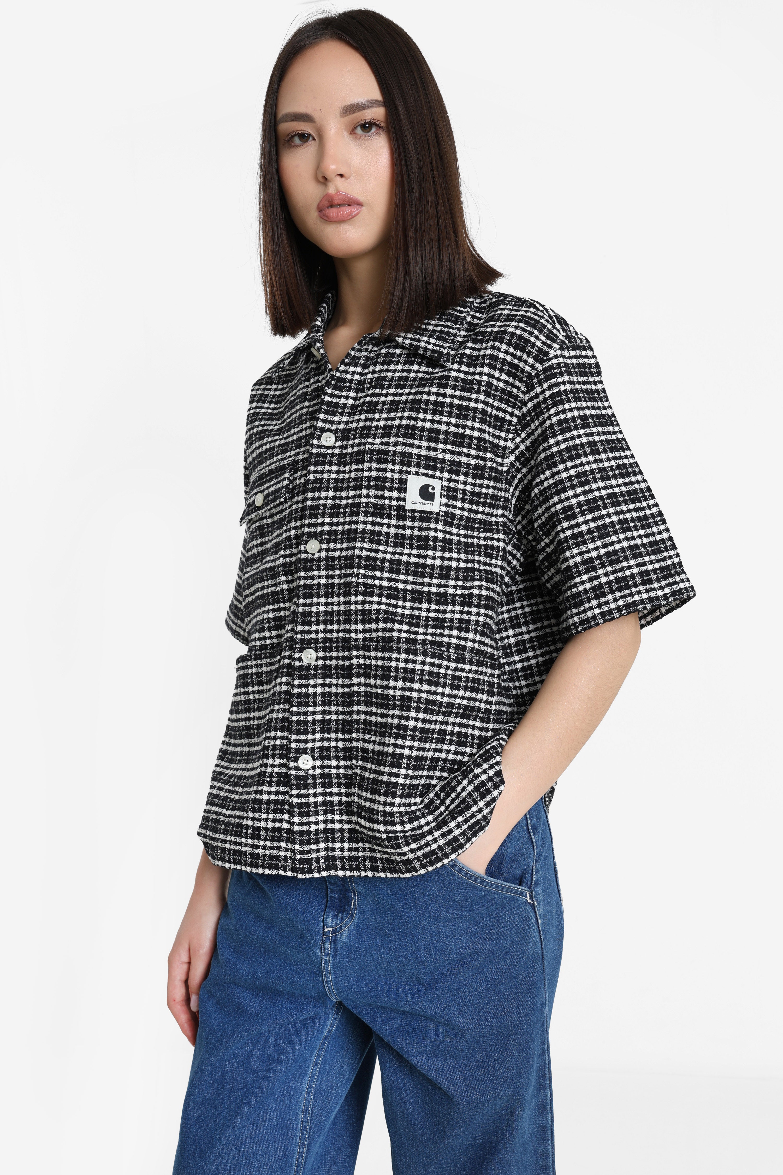 Michigan Shirt - Kander Check Black