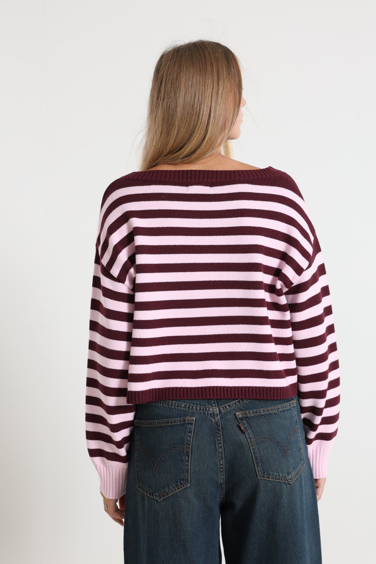 Pull ample en tricot