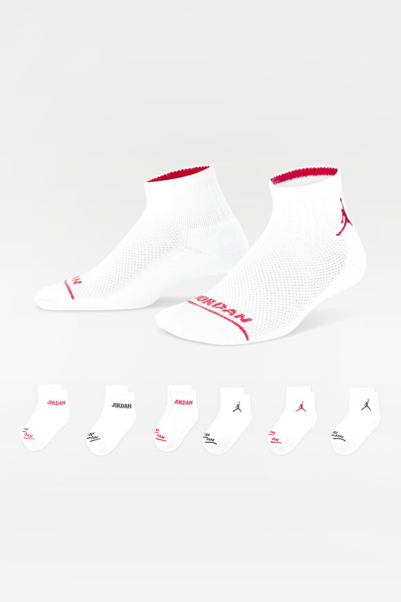 Sechserpack Socken - White