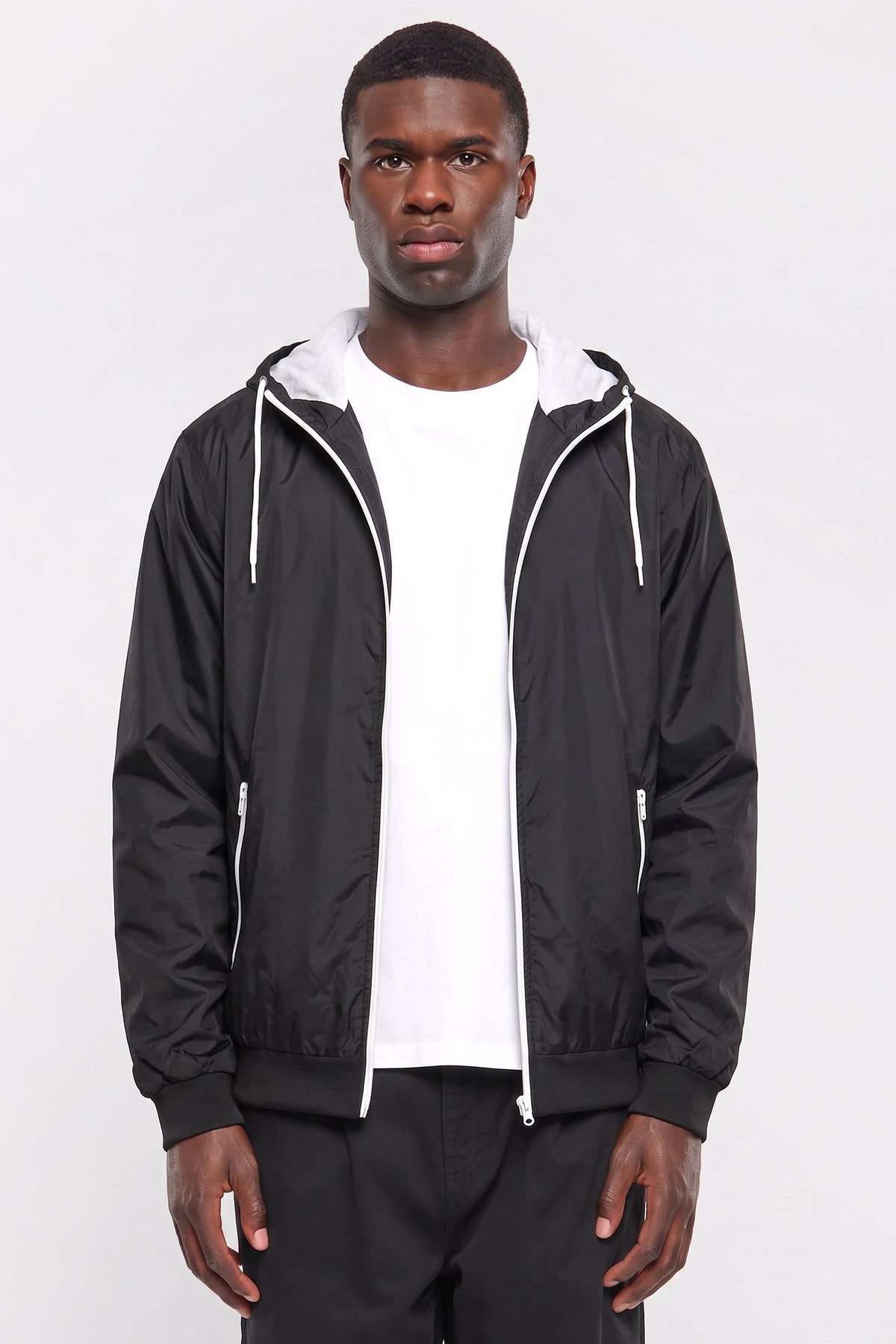 Windbreaker - Black + White