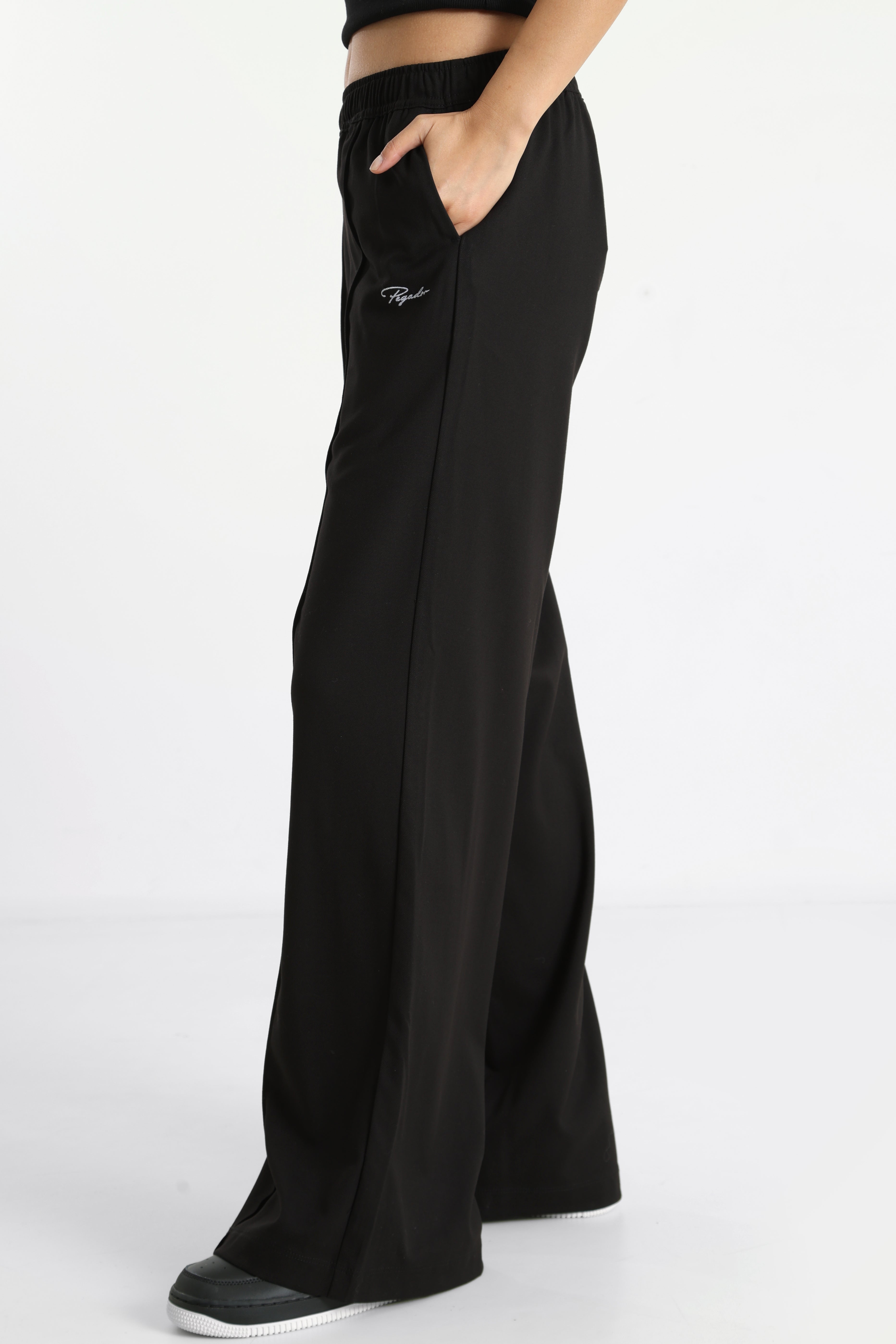 Pantaloni in tessuto Nilay - Nero