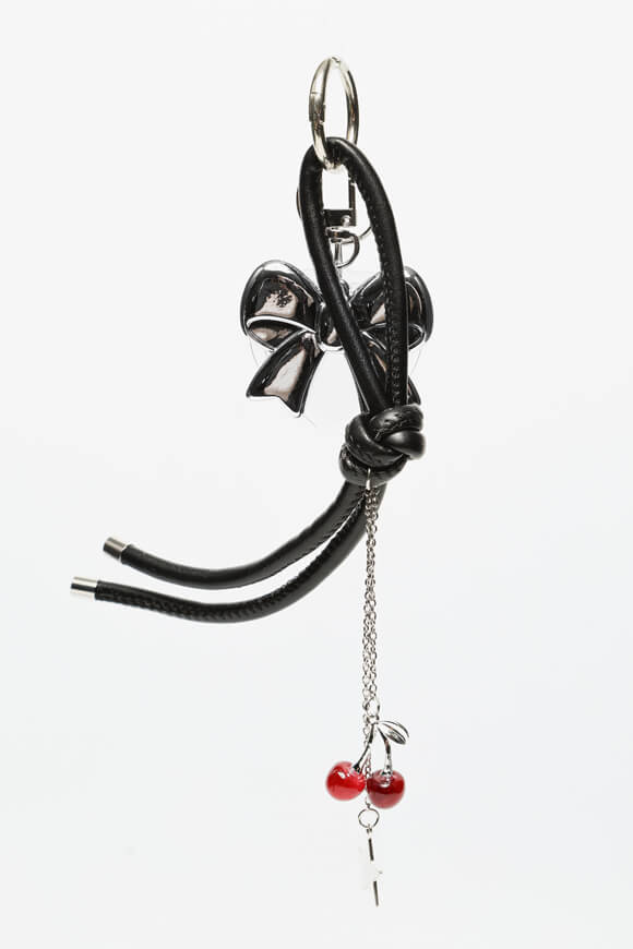 Porte-clés - Argenté + Noir