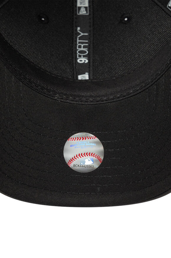 Casquette 9forty en similicuir / snapback - Black