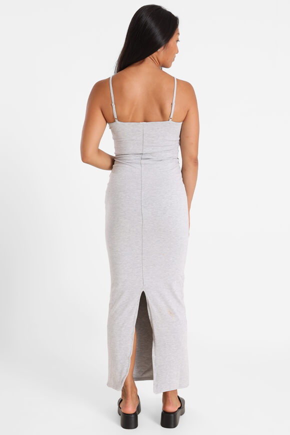 Maxikleid - Grau meliert