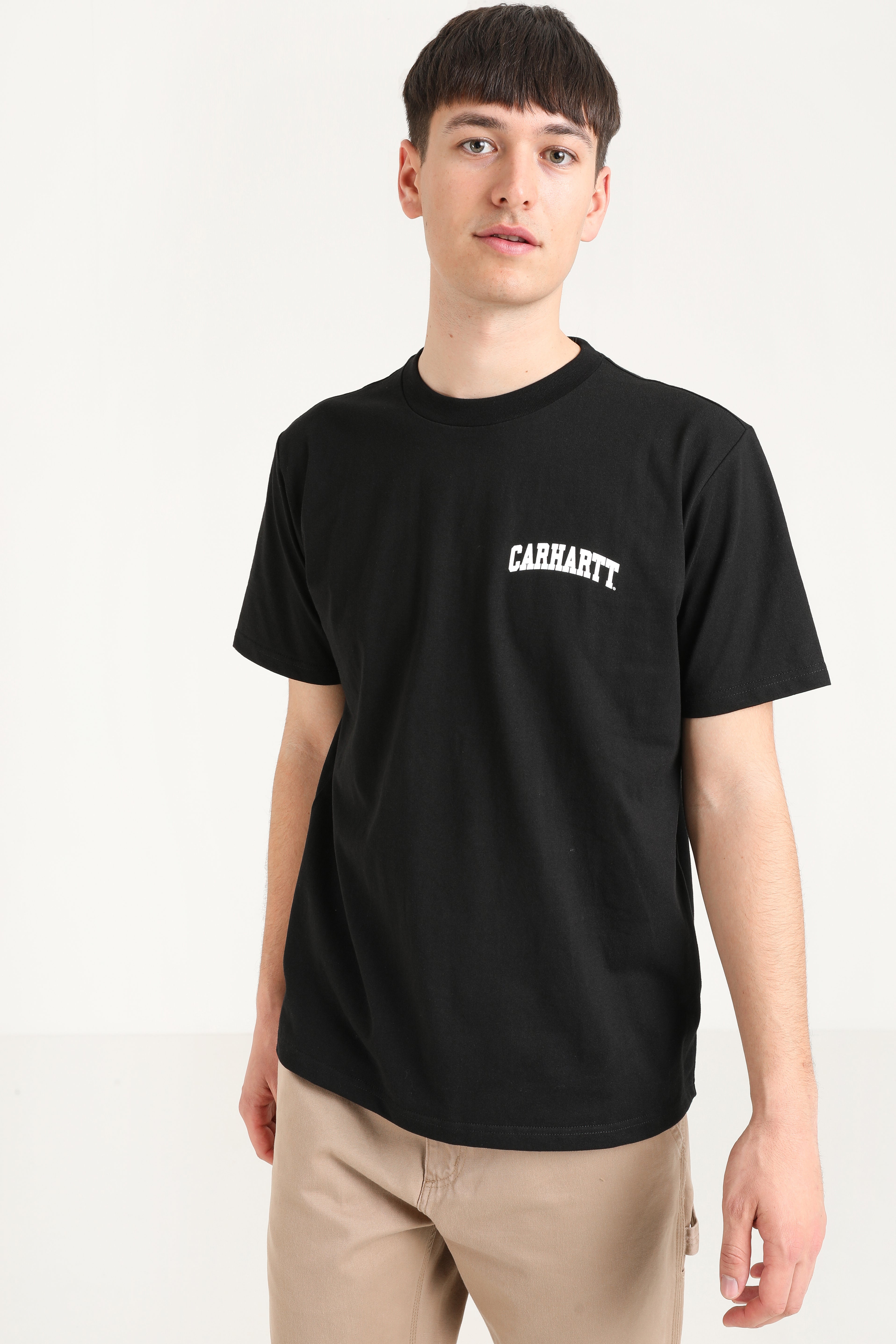 University Script T-Shirt - Black