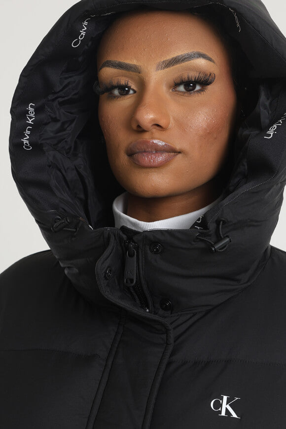 Logo Short Oversized Veste tampon - Noir