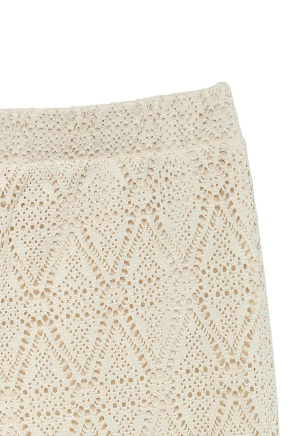 VMMAYA pantalon avec motif ajouré - Birch