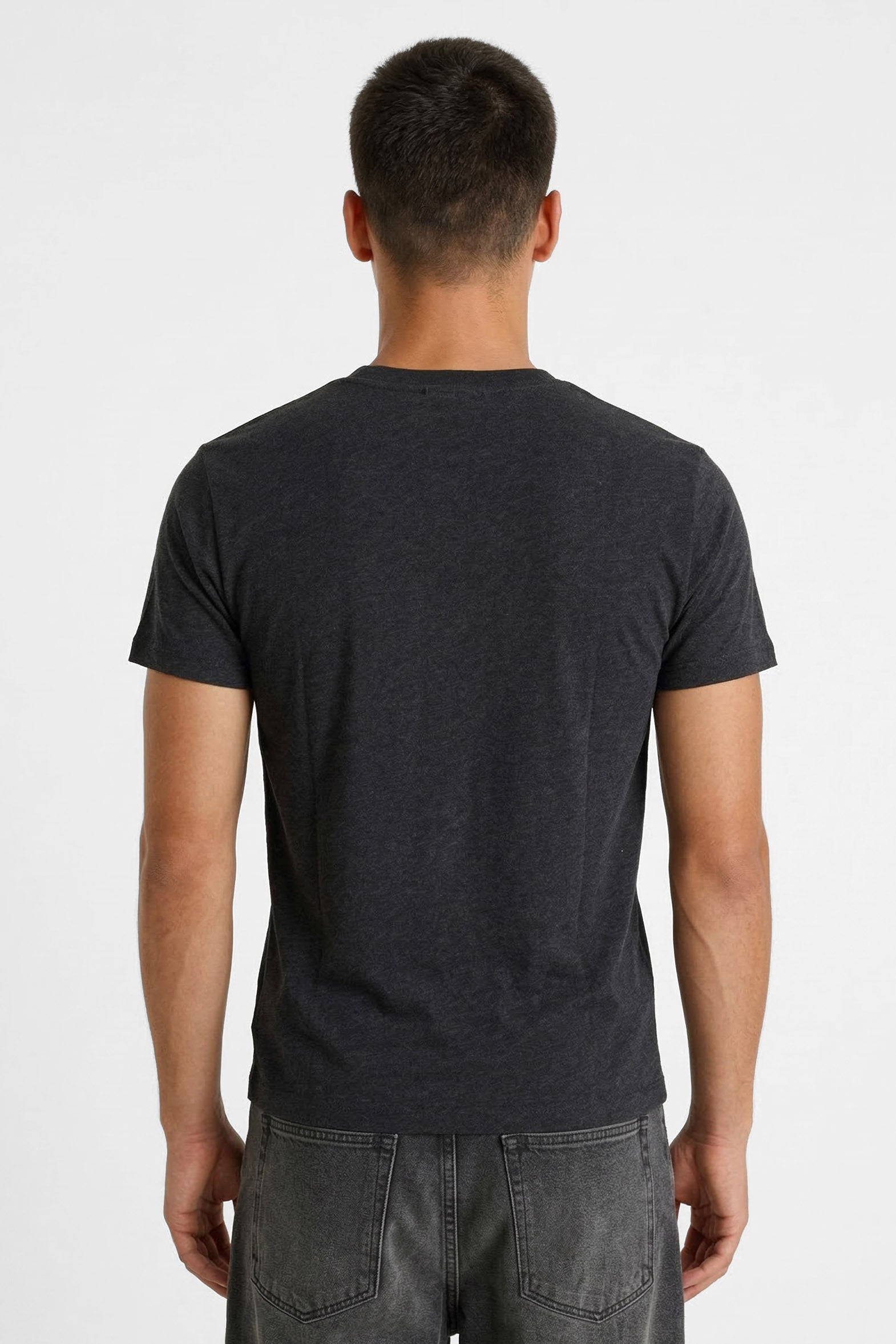 Essential T-Shirt - Raven Black Marl
