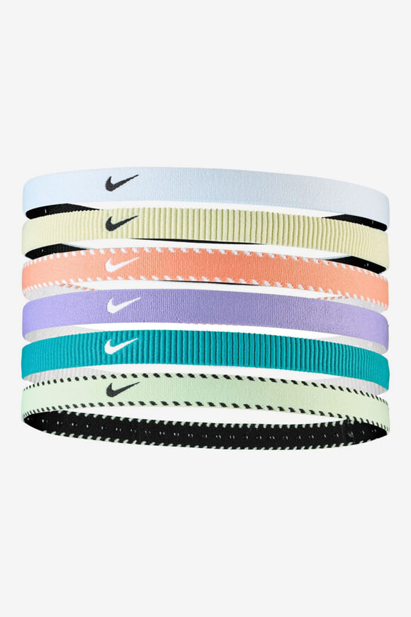 Lot de six élastiques à cheveux - Lilac Ice + Dusty Cactus + White