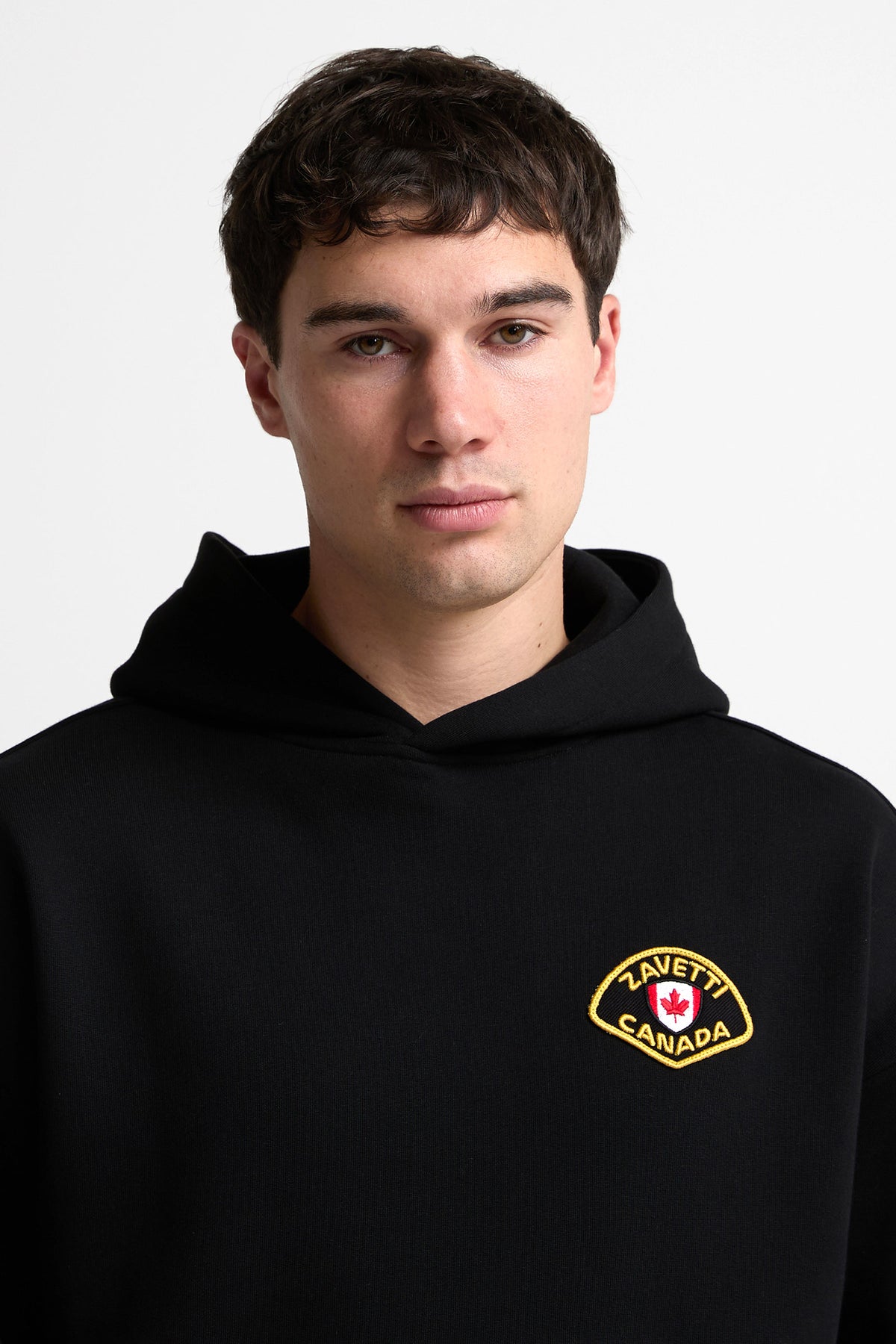 Verglas Compatto Kapuzensweatshirt - Black