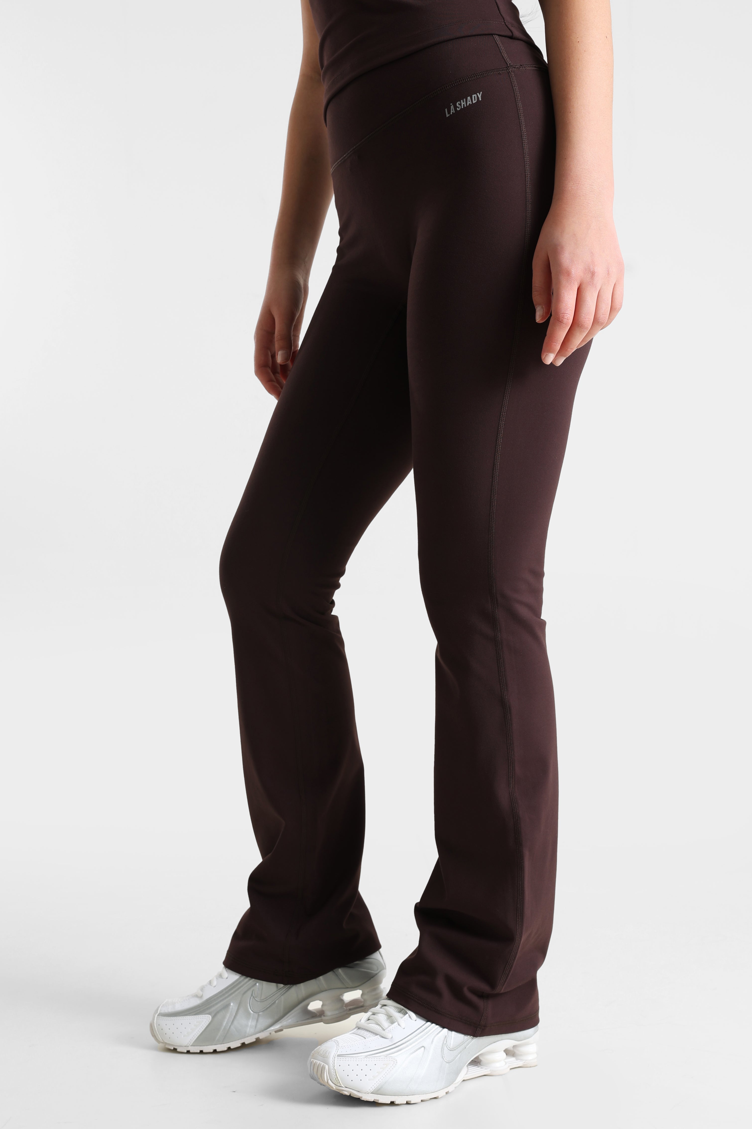 Legging bootcut - Brun foncé