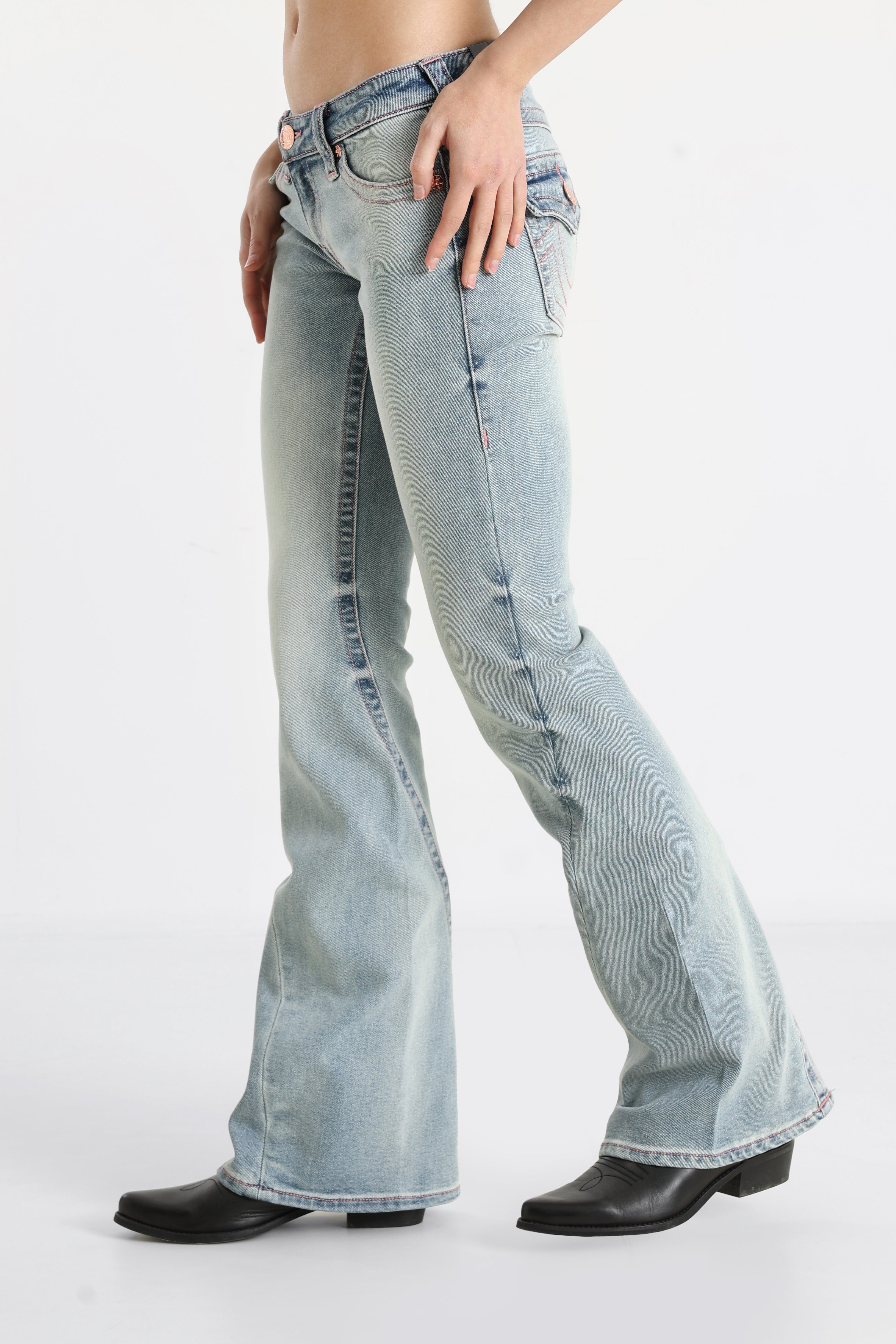 Joey Flare Jeans - Salt Water