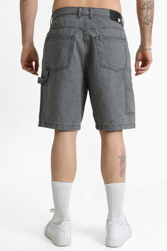 Carpenter Baggy Fit Jeansshorts - Medium Grey Denim