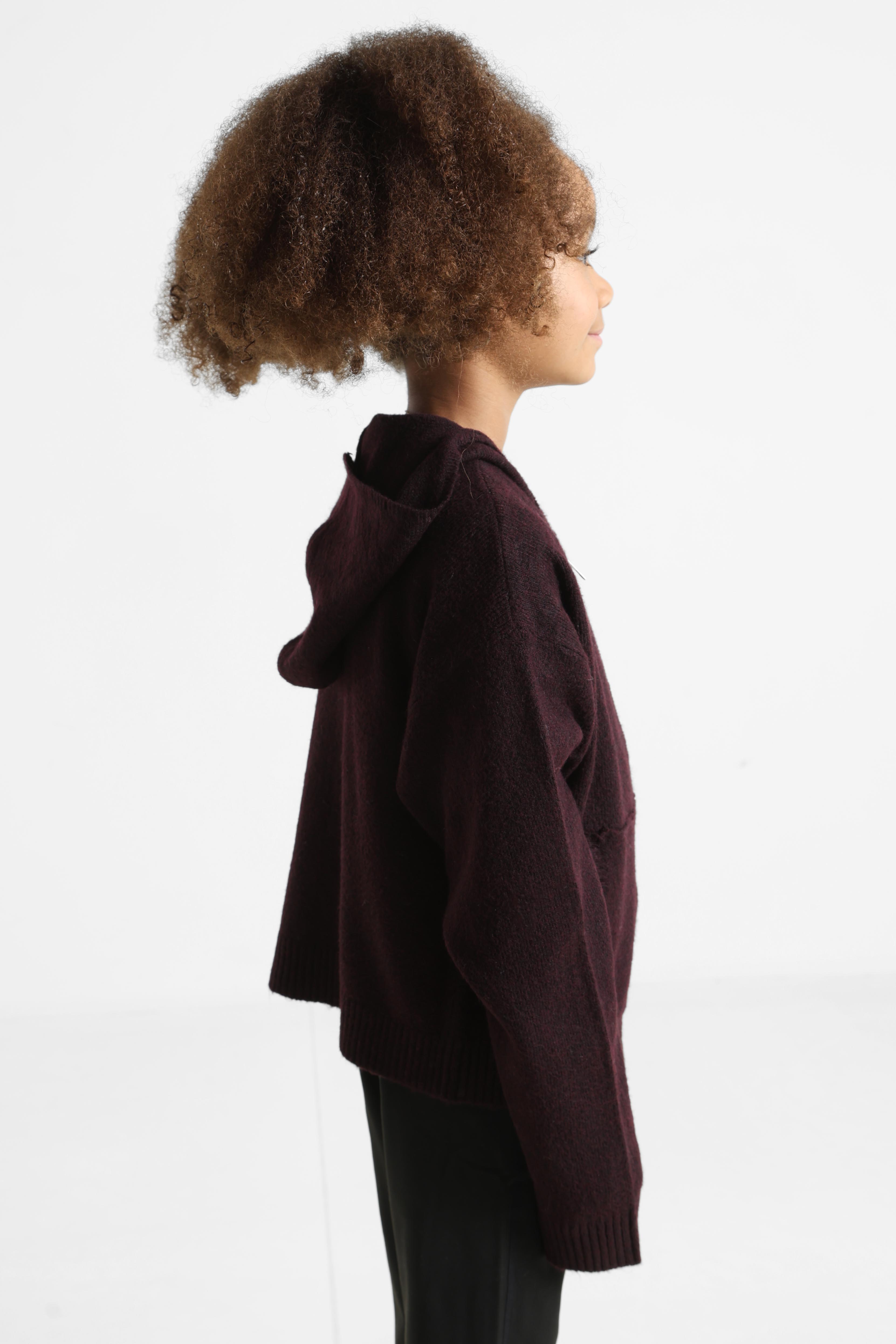 Strickjacke - Bordeaux