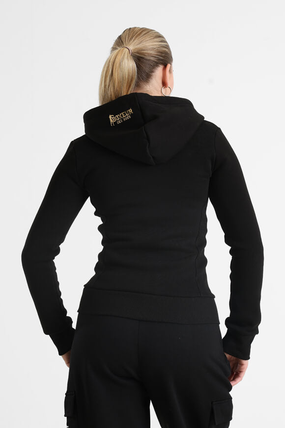 Giacca con cappuccio - Black + Gold