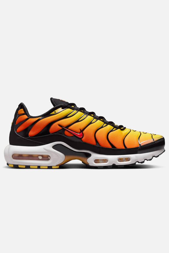 Air Max Plus Sneaker - Black + Pimento + Bright Ceramic
